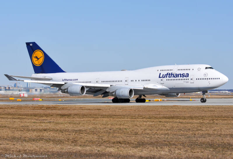 D-ABVD -- Boeing 747-400 -- Lufthansa