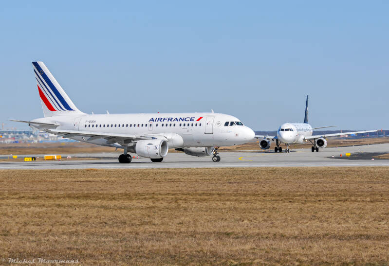 F-GUGA -- Airbus A318 -- Air France