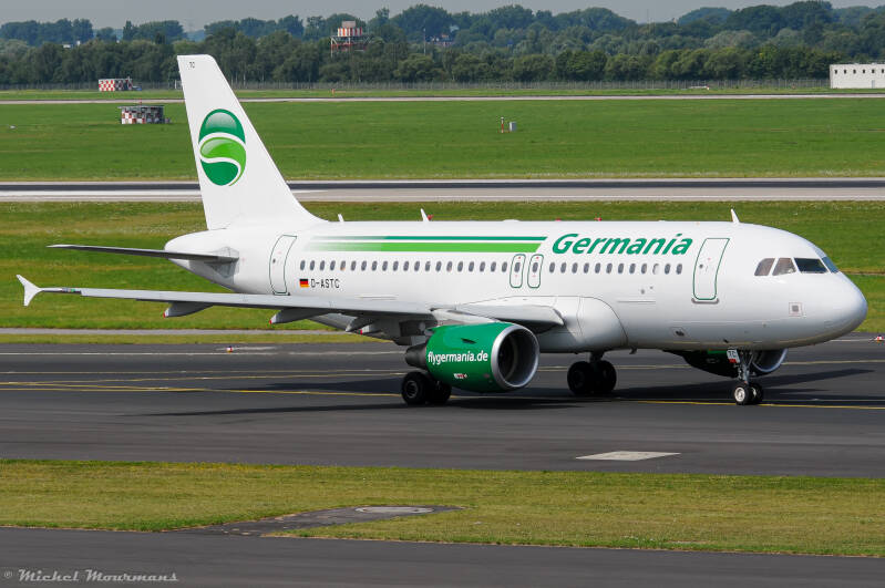 D-ASTC -- Airbus A319 -- Germania