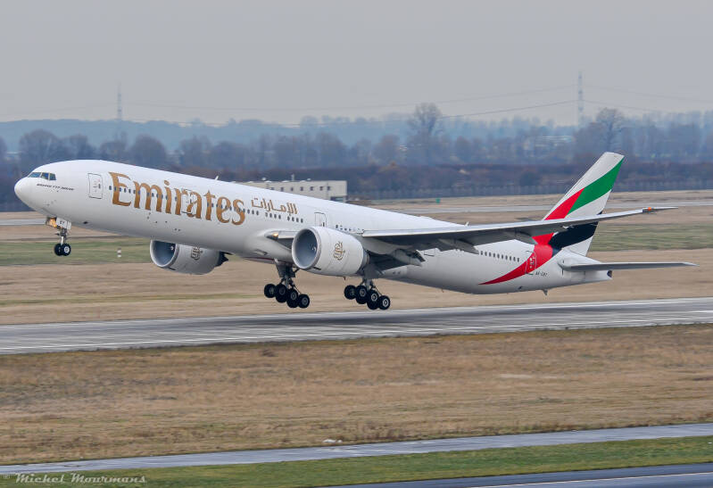 A6-EBY -- Boeing 777-300ER -- Emirates