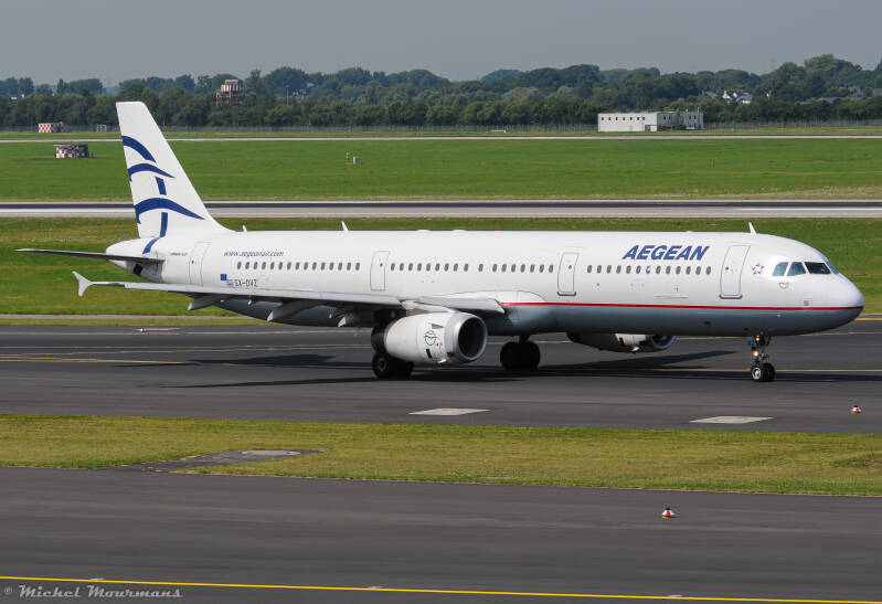 SX-DVZ -- Airbus A321 -- Aegean Airlines