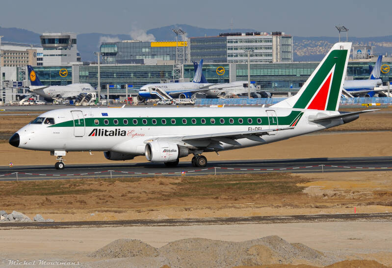 EI-DFI -- Embraer 170 -- Alitalia Express