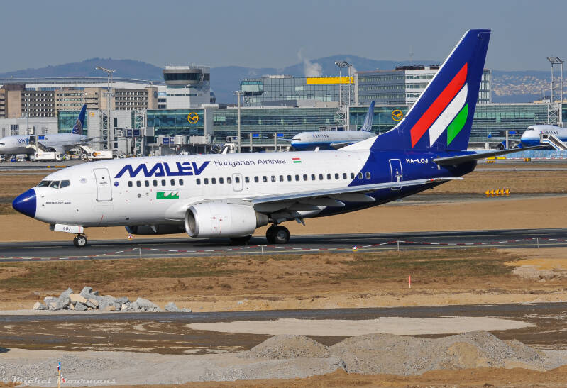 HA-LOJ -- Boeing 737-600 -- MALÉV