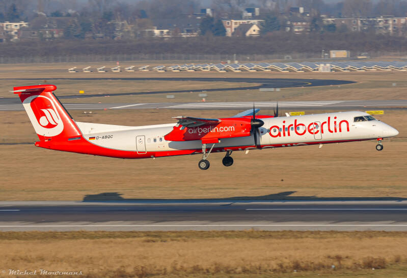 D-ABQC -- Bombardier Dash 8-Q400 -- Air Berlin