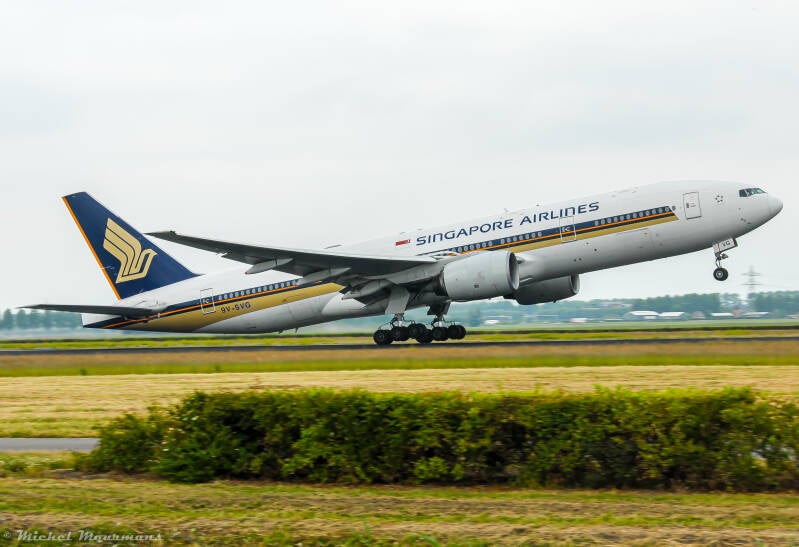 9V-SVG -- Boeing 777-200ER -- Singapore Airlines