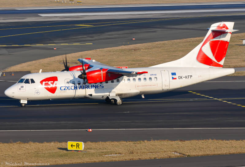 OY-KFP -- ATR 42-500 -- CSA Czech Airlines