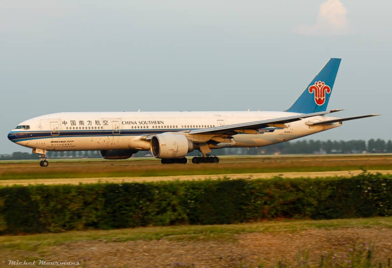 B-2057 -- Boeing 777-200ER -- China Southern Airlines