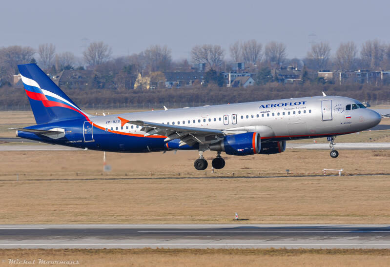VP-BZS -- Airbus A320 -- Aeroflot