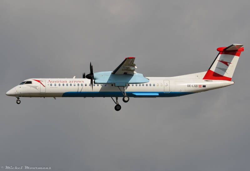 OE-LGD -- Bombardier Dash 8-Q400 -- Austrian Arrows