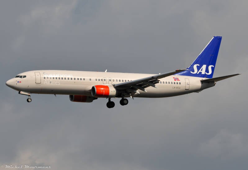 LN-RCX -- Boeing 737-800 -- Scandinavian Airlines