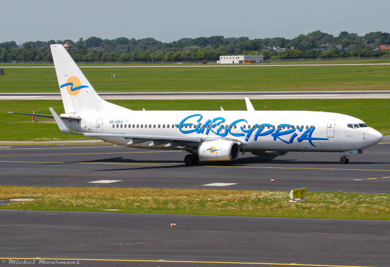 5B-DBX -- Boeing 737-800 -- Eurocypria Airlines