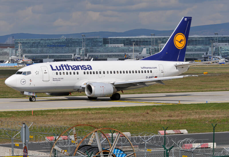 D-ABIT -- Boeing 737-500 -- Lufthansa