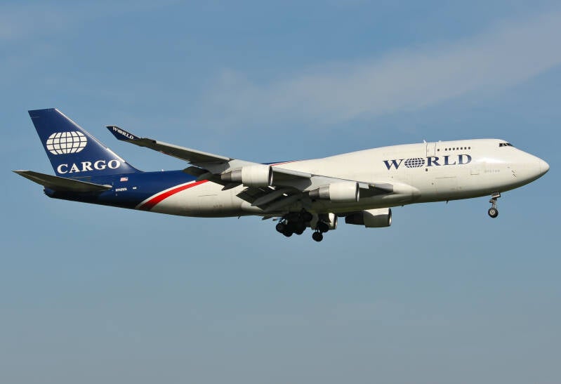 N740WA -- Boeing 747-400(BCF) -- World Airways Cargo