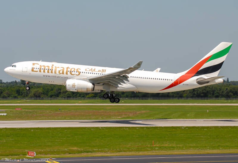 A6-EAA -- Airbus A330-200 -- Emirates