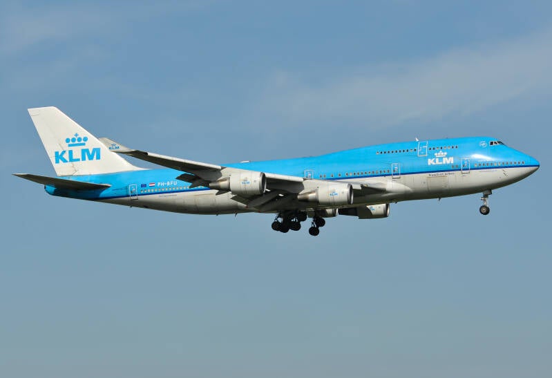 PH-BFU -- Boeing 747-400 -- KLM