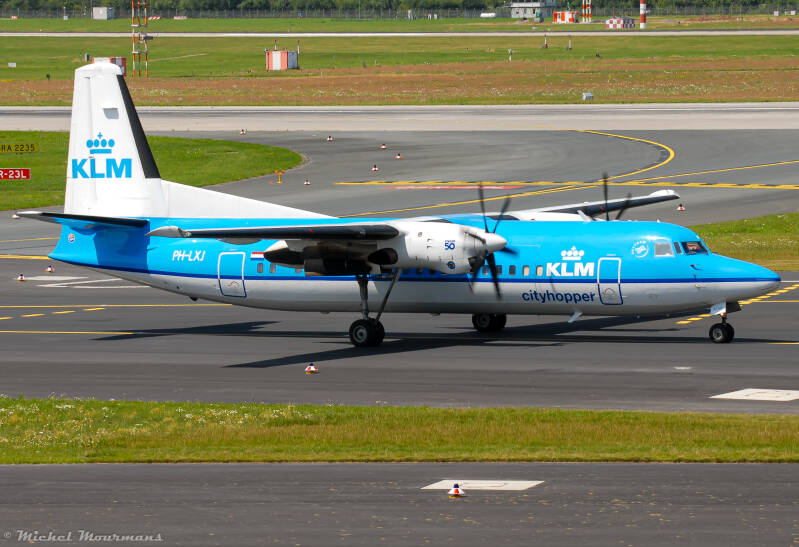 PH-LXJ -- Fokker 50 -- KLM Cityhopper