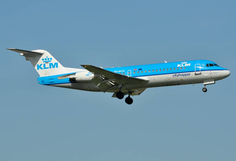 PH-WXC -- Fokker 70 -- KLM Cityhopper