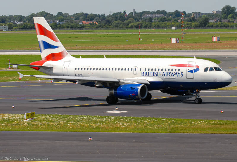 G-EUPL -- Airbus A319 -- British Airways