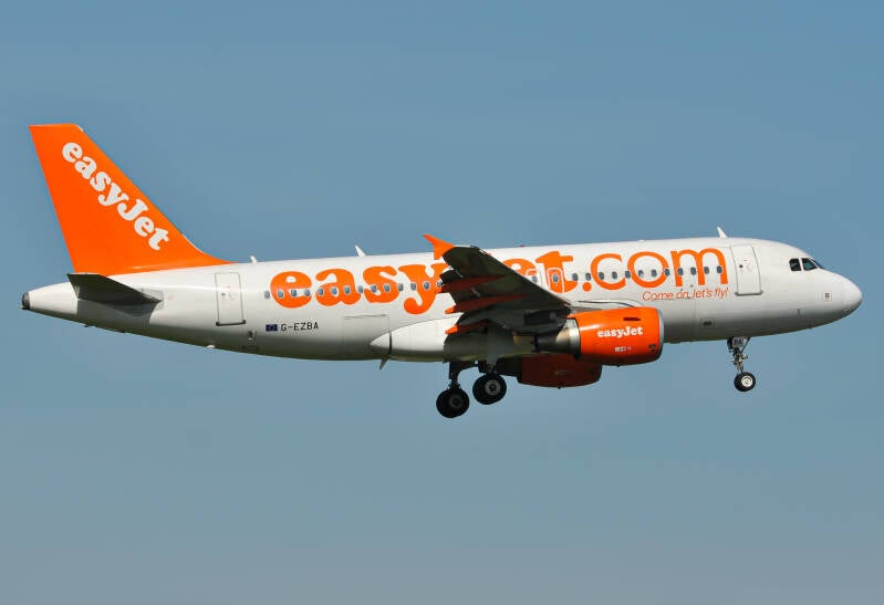 G-EZBA -- Airbus A319 -- EasyJet