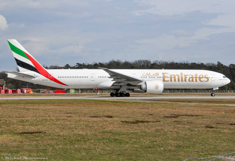A6-EBL -- Boeing 777-300ER -- Emirates