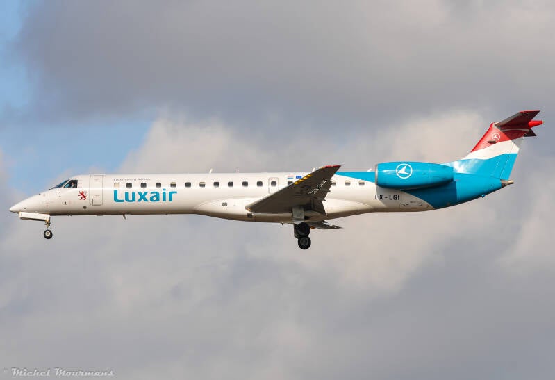 LX-LGI -- Embraer ERJ-145 -- Luxair