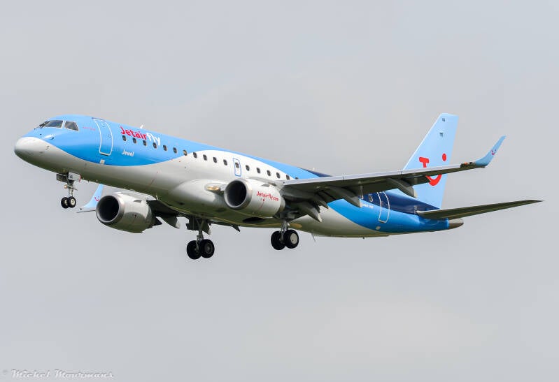 OO-JVA -- Embraer 190 -- Jetairfly