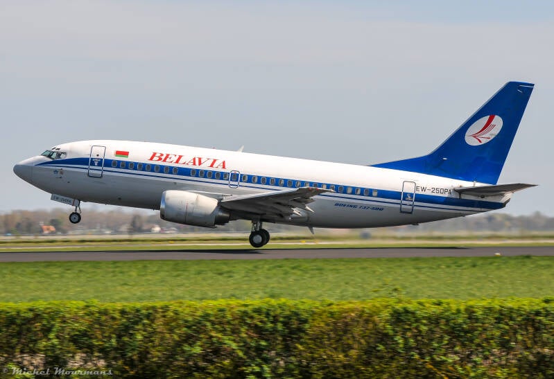 EW-250PA -- Boeing 737-500 -- Belavia