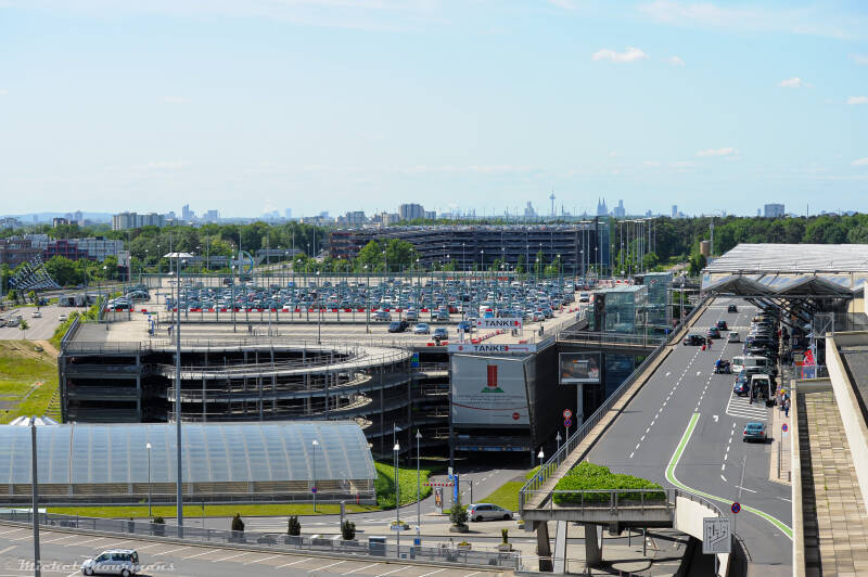 Cologne skyline view