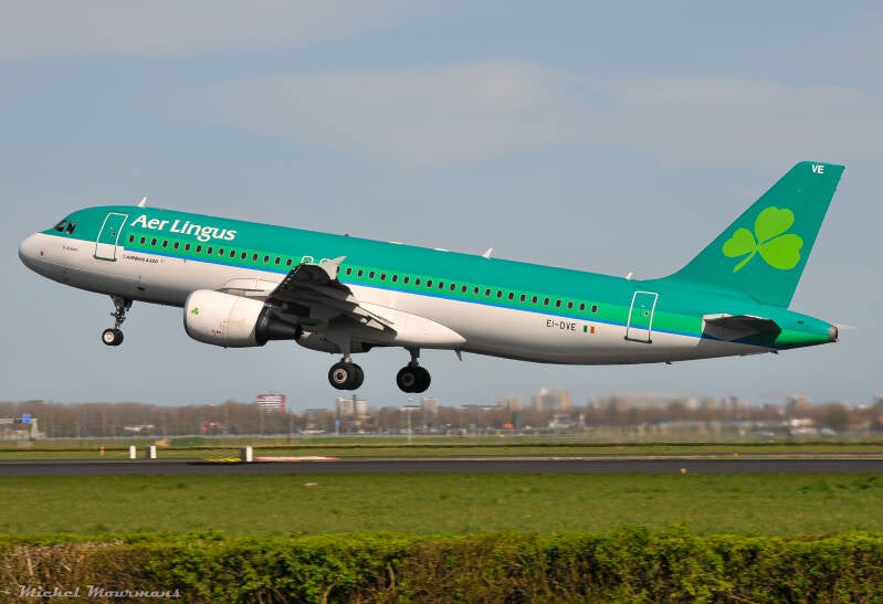 EI-DVE -- Airbus A320 -- Aer Lingus
