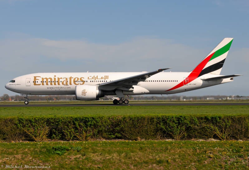 A6-EWF -- Boeing 777-200LR -- Emirates