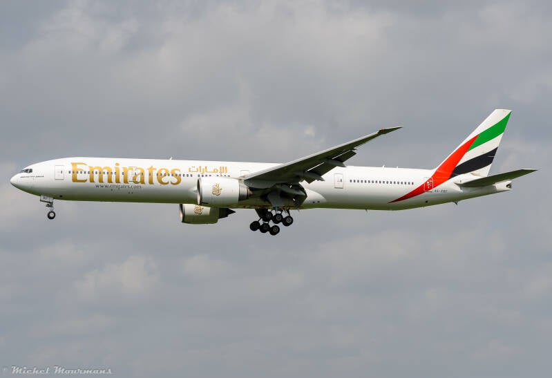 A6-EBF -- Boeing 777-300ER -- Emirates