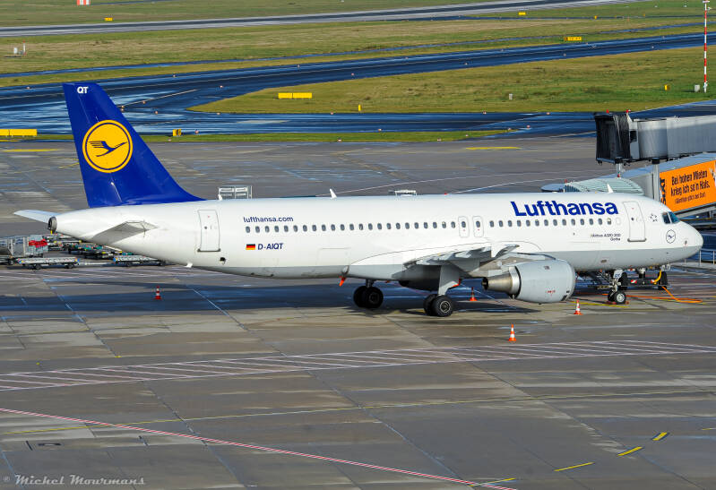 D-AIQT -- Airbus A320 -- Lufthansa