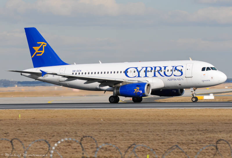 5B-DCN -- Airbus A319 -- Cyprus Airways