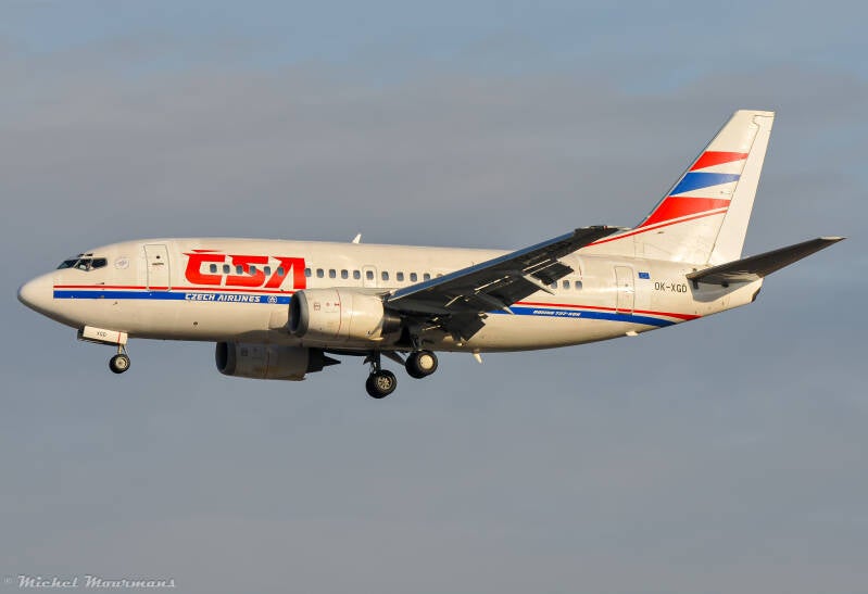 OK-XGD -- Boeing 737-500 -- CSA Czech Airlines