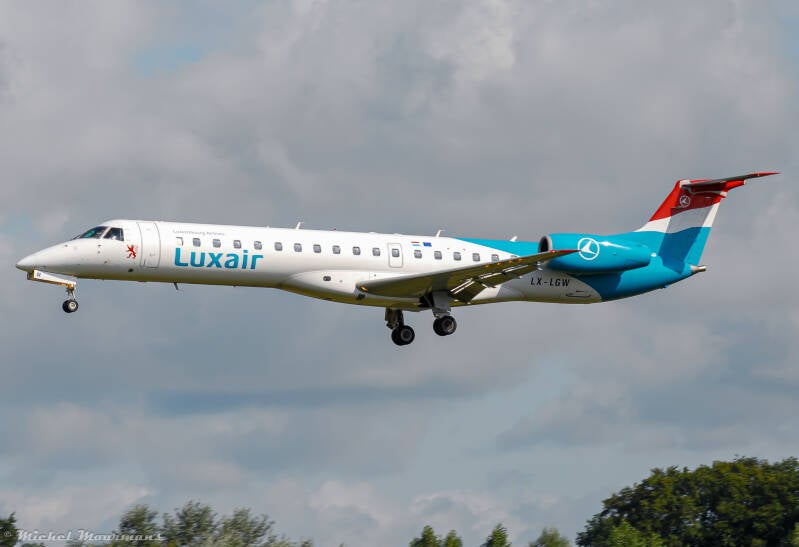 LX-LGW -- Embraer ERJ-145 -- Luxair