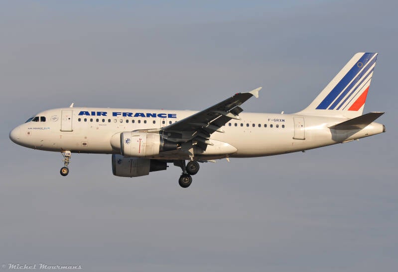 F-GRXM -- Airbus A319 -- Air France