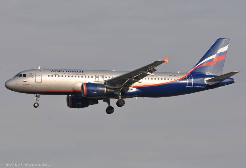 VQ-BCN -- Airbus A320 -- Aeroflot