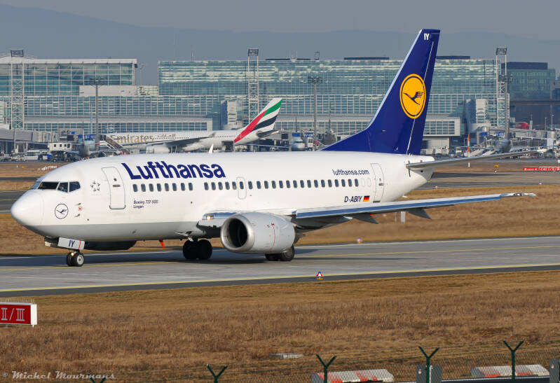 D-ABIY -- Boeing 737-500 -- Lufthansa