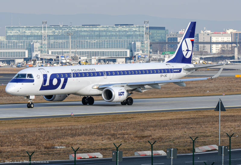 SP-LNC -- Embraer 195 -- LOT Polish Airlines