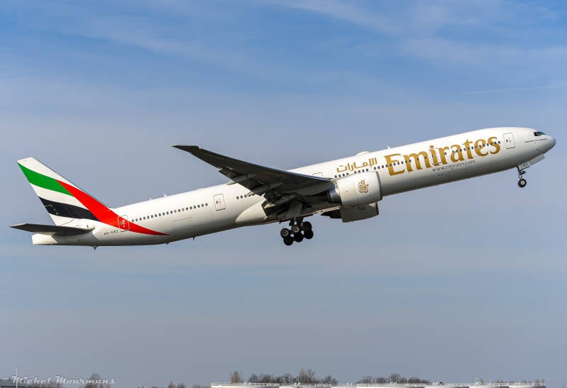 A6-EBZ -- Boeing 777-300ER -- Emirates