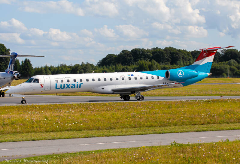 LX-LGW -- Embraer ERJ-145 -- Luxair