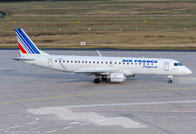 F-HBLC -- Embraer 190 -- Régional (Air France)