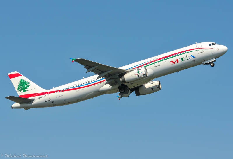 OD-RMI -- Airbus A321 -- Middle East Airlines