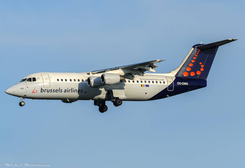OO-DWA -- Avro RJ100 -- Brussels Airlines