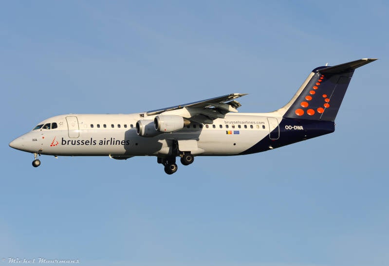 OO-DWK -- Avro RJ100 -- Brussels Airlines