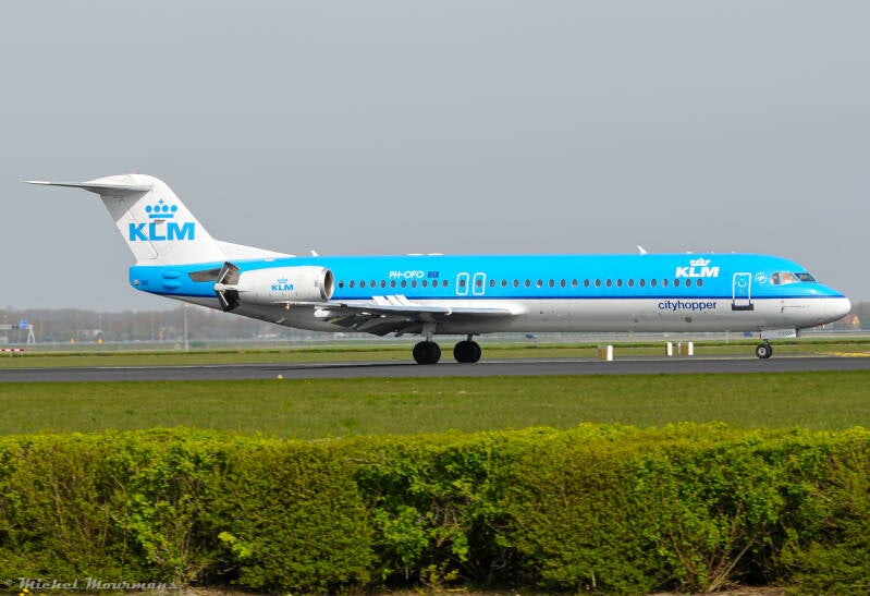 PH-OFO -- Fokker 100 -- KLM Cityhopper