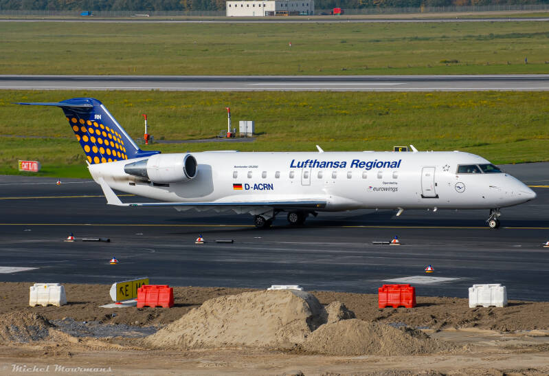 D-ACRN -- Bombardier CRJ-200 -- Eurowings (Lufthansa)