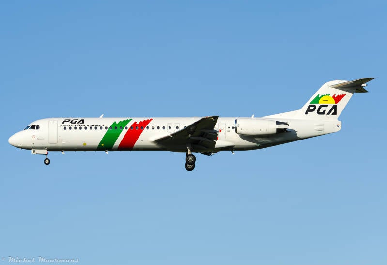 CS-TPB -- Fokker 100 -- Portugália Airlines