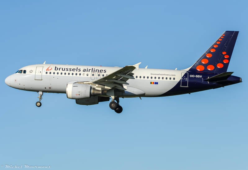 OO-SSV -- Airbus A319 -- Brussels Airlines