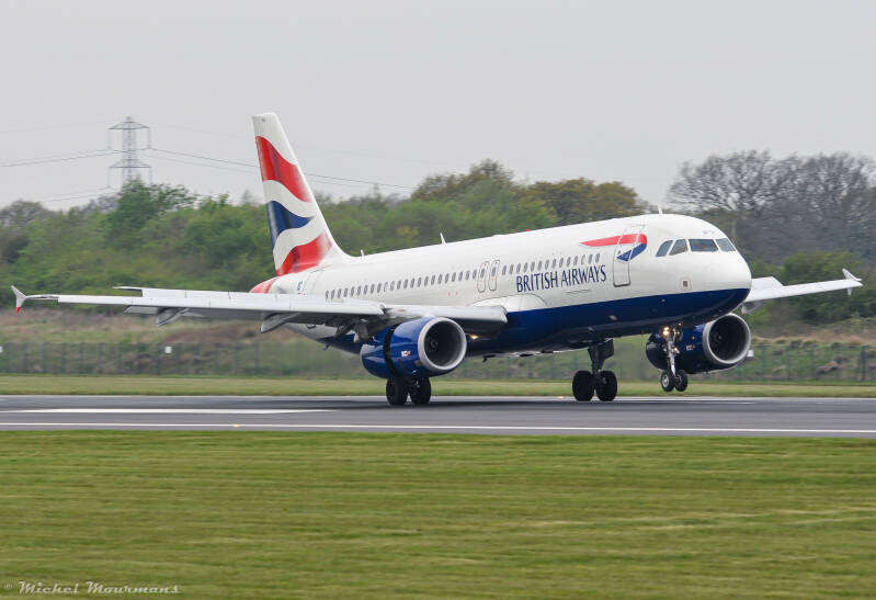 G-EUYH -- Airbus A320 -- British Airways